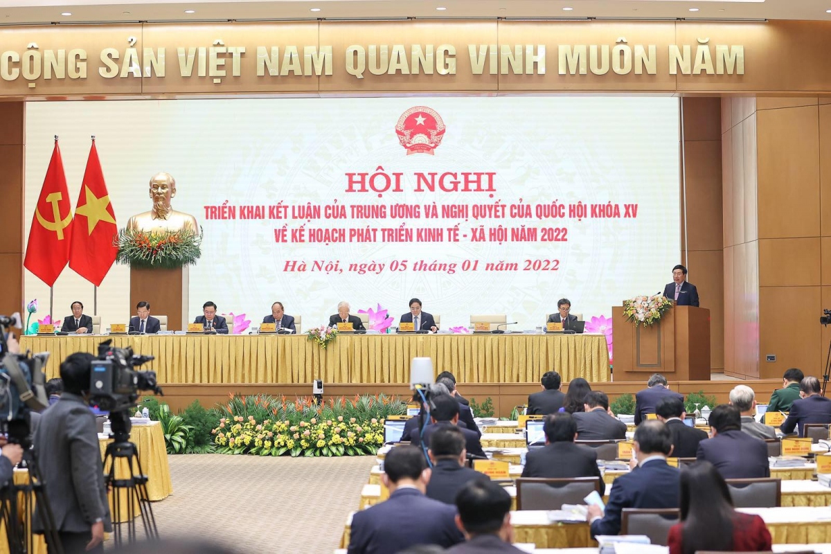 Nghị quyết về nhiệm vụ, giải pháp thực hiện kế hoạch phát triển KT-XH và dự toán NSNN 2022